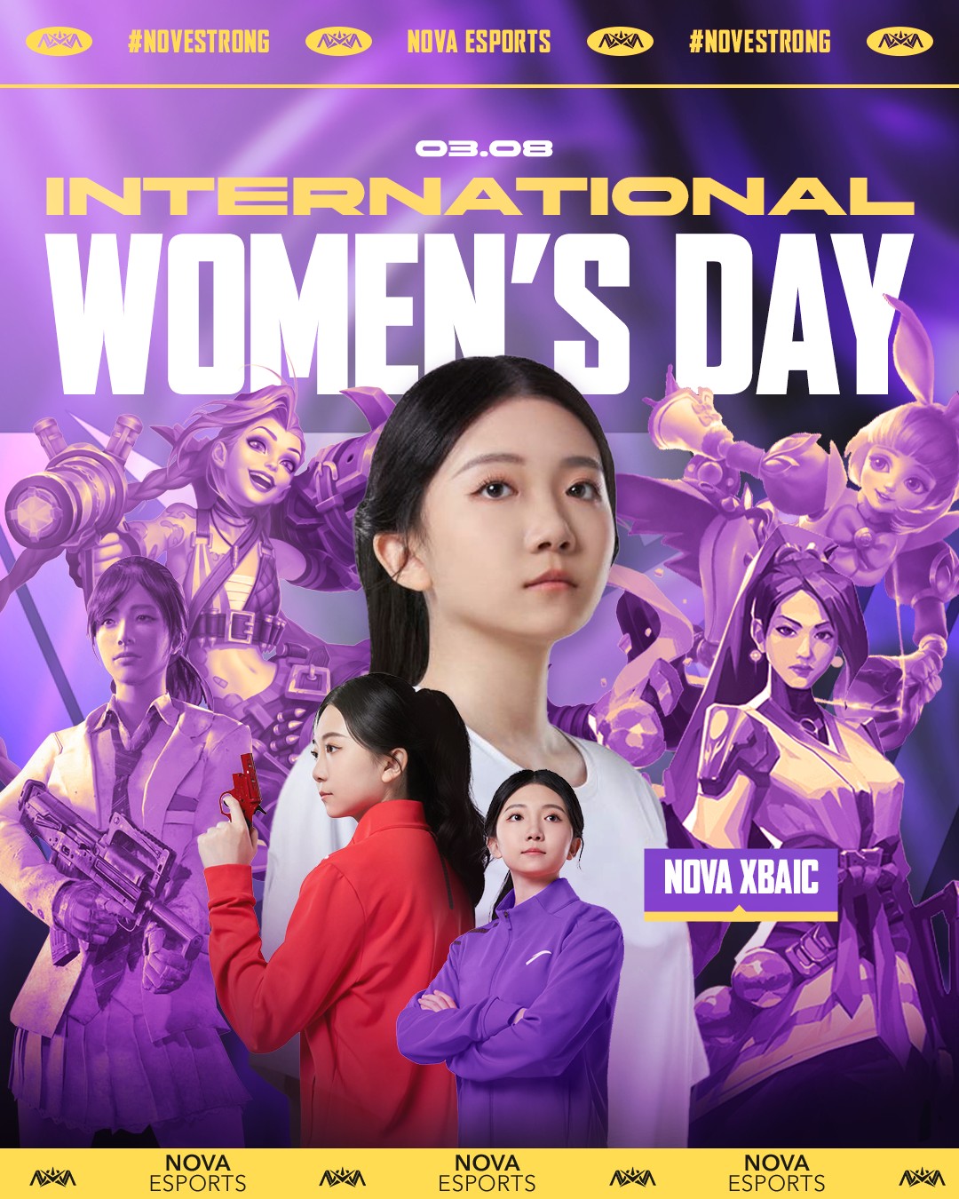 Nova Esport International Women's Day