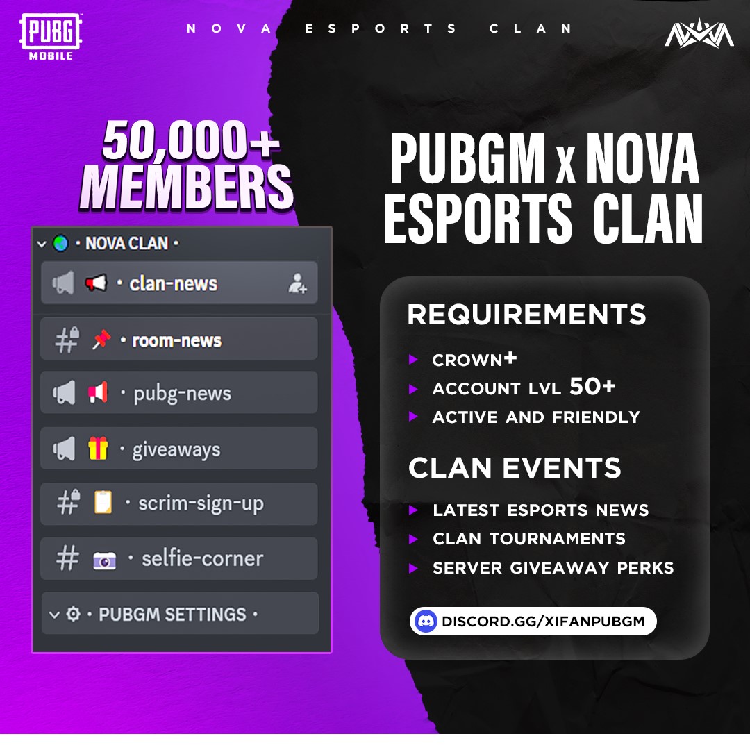 Nova Esport Join Nova Clan