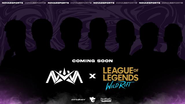 Nova Esport NOVA officially established its League of Legends mobile game division 