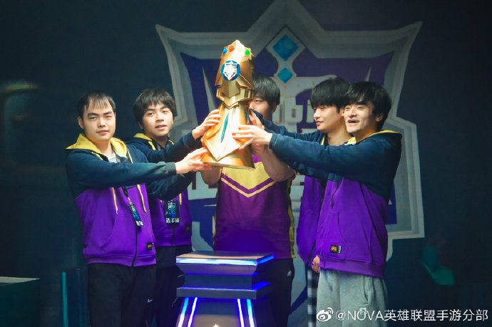 Nova Esport NOVA's League of Legends mobile game division wins Bilibili Wu Dao Hui Championship