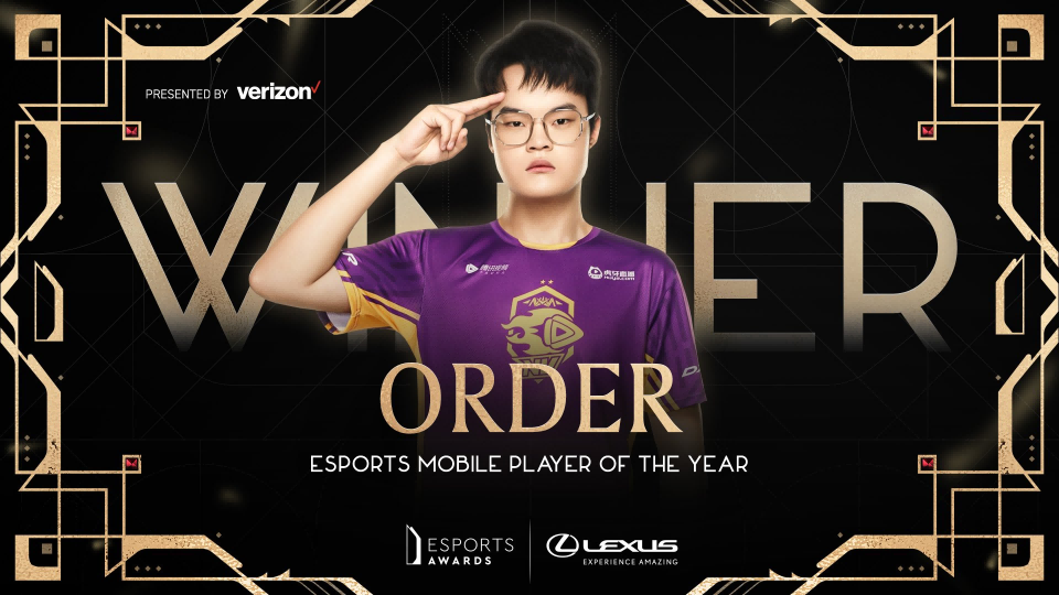 Nova Esport Congratulations to Jimmy for winning the Esports Awards 2022 Best Mobile Esports Player